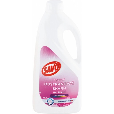 Savo Tekutý odstraňovač škvŕn univerzálny 900 ml