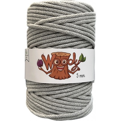 Woody Crafts Woody 5 mm – Šedá (50m)
