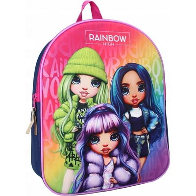 Vadobag Rainbow High modrý ružový