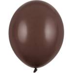 Party Deco Пастелен латексов балон - какао - 30 см (sb14p-032z)