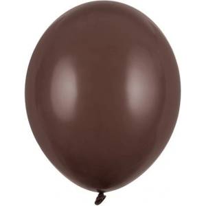 Party Deco Пастелен латексов балон - какао - 30 см (sb14p-032z)