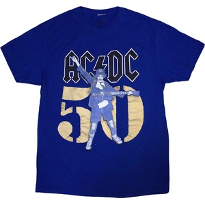 AC/DC Gold Fifty Blue S Риза (ACDCTS117MBL01)
