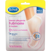 Scholl Vyživujúce maska na nohy s makadamovými olejom PediMask Expert Care (Foot Mask) 1 pár