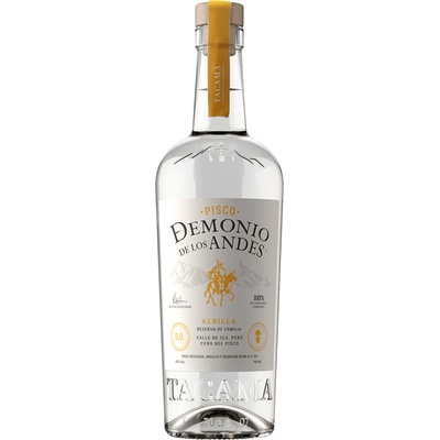 Demonio Des Los Andes Albilla Pisco 40% 0,7 l (čistá fľaša)