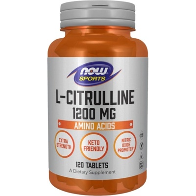 NOW L-Citrulline 1200 mg | Extra Strength [120 Таблетки]
