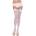 Leg Avenue Lingerie Красиви бели чорапи с дантела размер l/xl