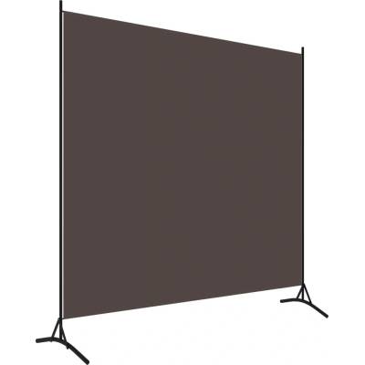 zahrada-XL Paraván hnědý 175 x 180 cm textil 320736