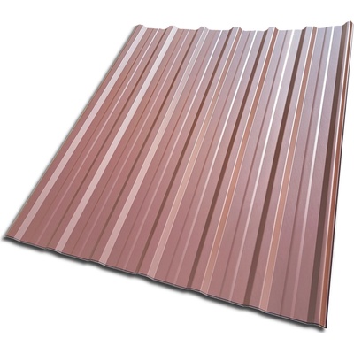 Blachotrapez T18 Plus 0,5 x 1173 x 1500 mm Pladur Premium TK tmavě hnědá 1 ks – Zboží Mobilmania