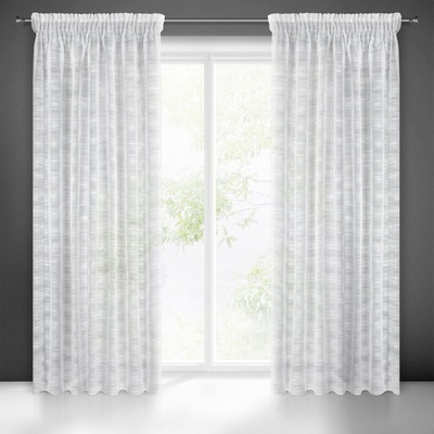 Takoy Záclona ASTERA s efektem deště, poloprůhledná 140 x 270 cm-HF-399425 | 140 x 270 cm