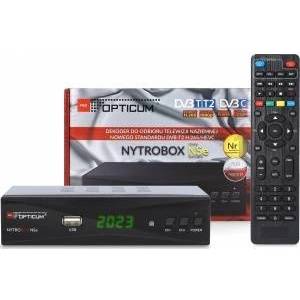 Opticum Tuner DVB-T2/HEVC OPTICUM DVB-T2 OPTICUM NYTROBOX nSe H. 265