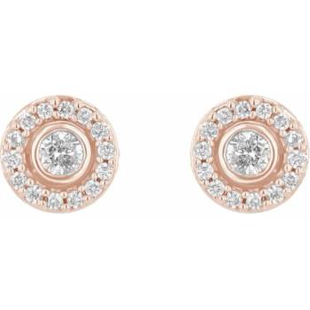 Eppi Náušnice 2v1 s diamantmi Marisa E43806