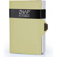 Slimpuro ZNAP Slim Wallet 8 kariet priehradka na mince ochrana RFID ZNAPmossNickle8