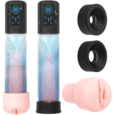 Pumpix Vákuová pumpa na penis 20 × 5,8 cm automatická