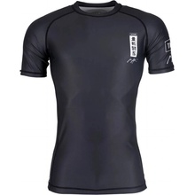 Fightwear Tatami Rashguard funkční tričko Tatami Kanagawa krátký rukáv černý