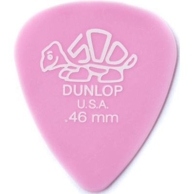 Dunlop 41-046 Delrin 500 Standard Guitar Pick 0.46 mm světle růžová - kytarové trsátko – Zboží Dáma