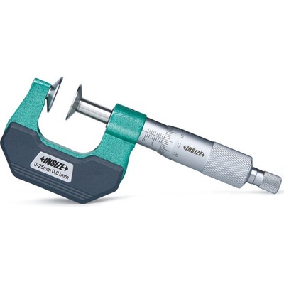 INSIZE typ 3294 Třmenový mikrometr s nerotujícími talířkovými doteky 75-100mm