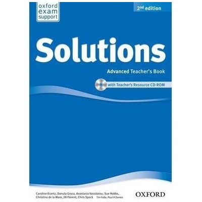 Solutions 2nd Edition Advanced Teacher´s Book + CD Falla T. Davies P. A.