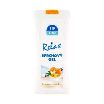 Tip Line Relax Broskev vanilka sprchový gél 500 ml