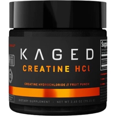KAGED MUSCLE C-HCl Creatine HCl Powder | Flavored [76 грама] Плодов Пунш