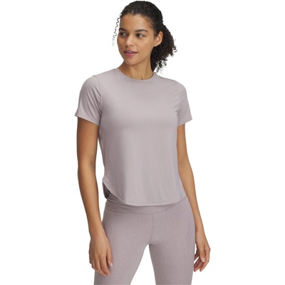 Under Armour Фланелка с къс ръкав Under Armour Women's Launch Elite Short Sleeve Performance Running Top - Gray