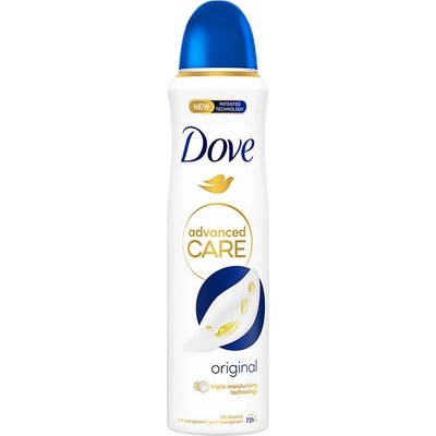 Dove Advanced Care Спрей дезодорант Original, 150 ml
