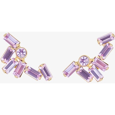 Preciosa Okouzlující pozlacené náušnice s křišťály Sugarheart Candy Preciosa 2461Y56