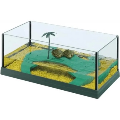 Ferplast Стъклен аквариум /терариум за костенурки с правоъгулна форма (62004023)