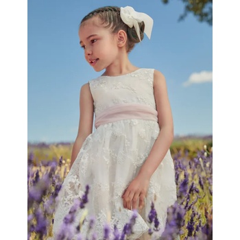 Image 1 of Abel & Lula Официална дантелена рокля в бяло Abel&Lula