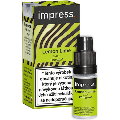Imperia Salt Emporio Impress Lemon Lime 10 ml 20 mg