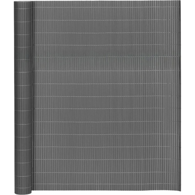MultiGarden BP-211 Oboustranná PVC zástěna na balkony, ploty a terasy 150 × 300 cm, antracit