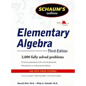 Schaum's Outline of Elementary Algebra, 3ed | Barnett Rich (2003)
