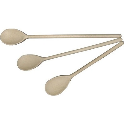 Vařečka oválná 25cm dřevo