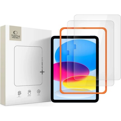 Tech-Protect EASY SET+ 2-брой закалени защитни стъкла за iPad 10, 9" 10/2022/11" 11/2025 прозрачен (5906302363100)