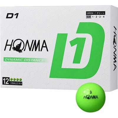 Honma D1 zelené 3 ks