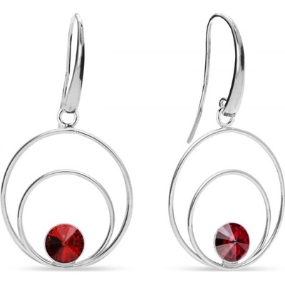 Spark červené se Swarovski Elements Glory KWOD1122SS29SC Scarlet