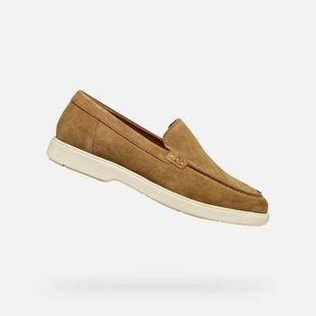 Geox Кафяви мъжки мокасини Geox Spherica EC17 Geox | Kafyav | МЪЖЕ | 40