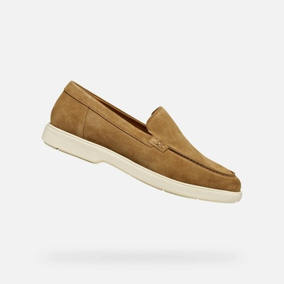 Geox Кафяви мъжки мокасини Geox Spherica EC17 Geox | Kafyav | МЪЖЕ | 40