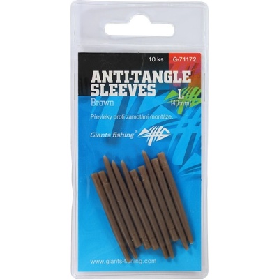 Giants Fishing Prevlek Proti Zamotanie Anti Tangle Sleeve Brown L 10 ks