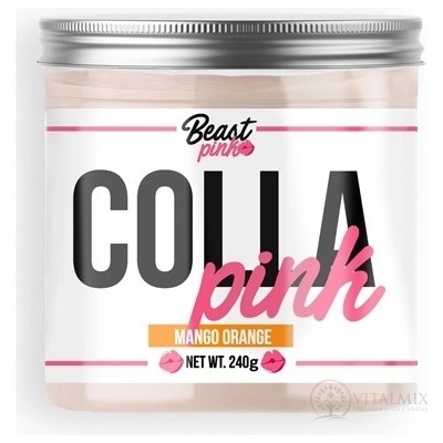 BeastPink Colla Pink prášok na prípravu nápoja s kolagénom Grape 240 g