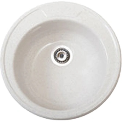 Полимермраморна мивка кръгла Pir (1008)