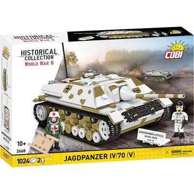 COBI 2668 World War II Nemecký stíhač tankov Jagdpanzer IV/70 (V) 1:28