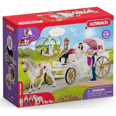 Schleich Svatební kočár Horse Club, autíčko