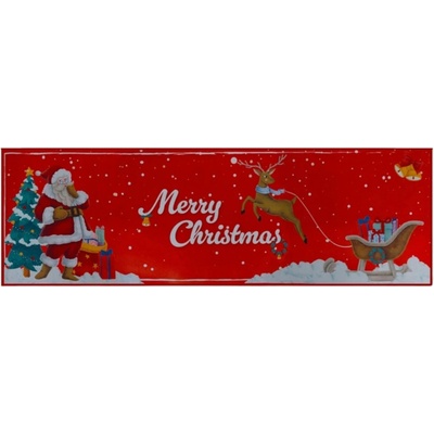 Ruhhy 26464 Merry Christmas červený 160 x 50 cm