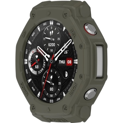 PROTEMIO 92047 TPU HALF COVER Kryt pro Amazfit T-Rex 3 zelený