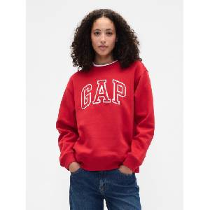 GAP Памучна тениска с логото на Gap GAP | Cherven | ЖЕНИ | XXS