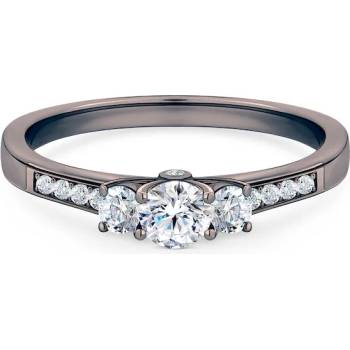 Image 1 of SAVICKI Годежен пръстен Dream: черно злато, диаманти