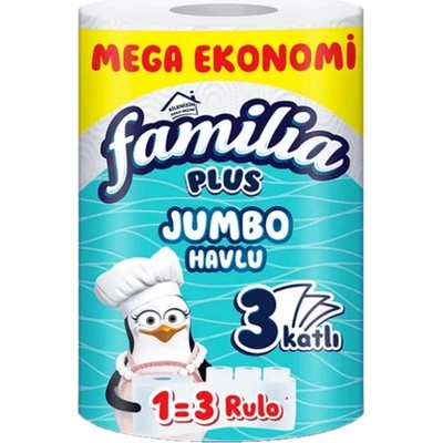 Familia Кухненска ролка Jumbo трипластова 325г