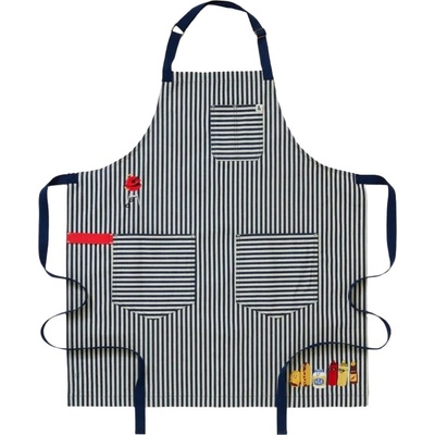 Hedley And Bennett Kuchařská zástěra na vaření Backyard BBQ