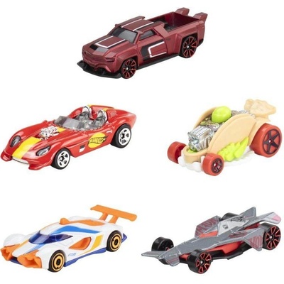 Mattel Hot Wheels Mattel LET'S RACE kolekce 5 angličáků JDR20