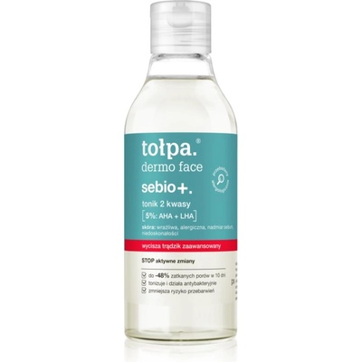 tołpa Dermo Face Sebio + тоник с киселини 200ml